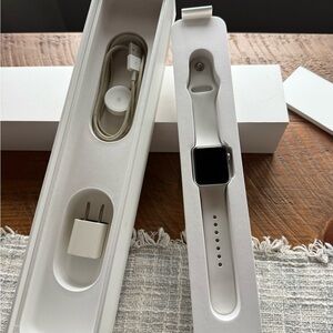 Smartwatch with White Band